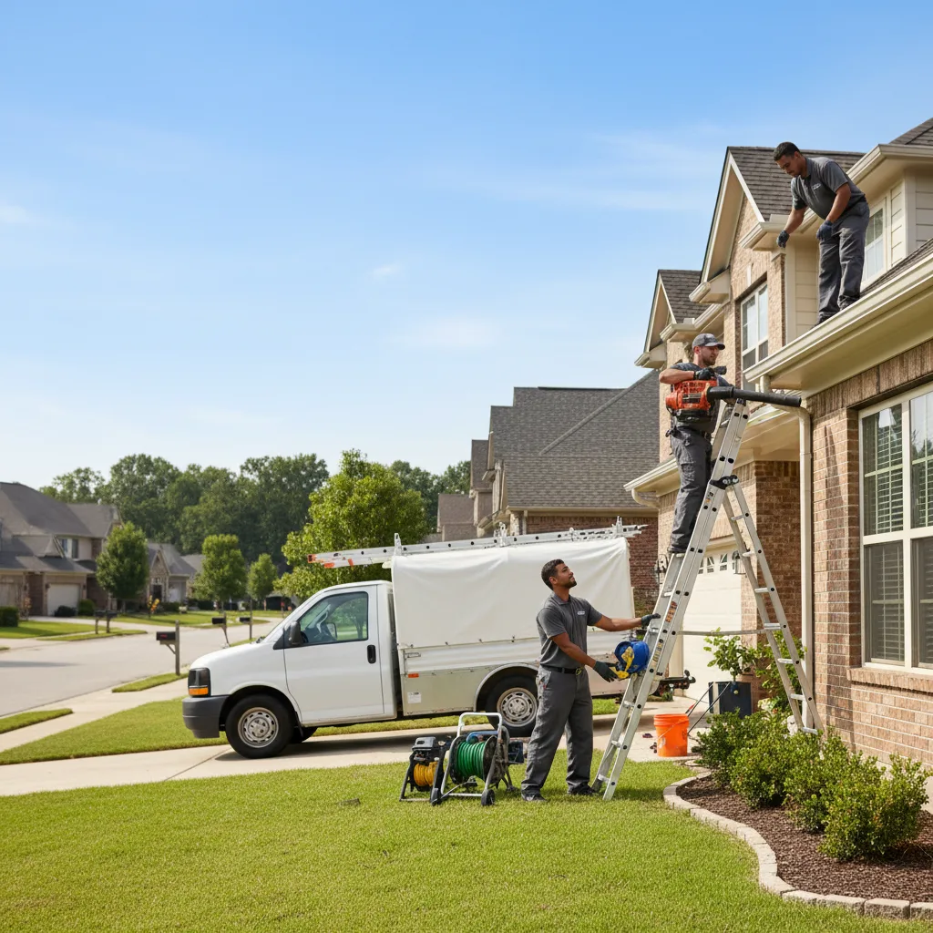 Home Gutter Service in Lovelady, TX near me